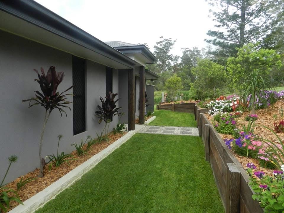 Soft Landscaping - including Turfing: Side garden makeover — after